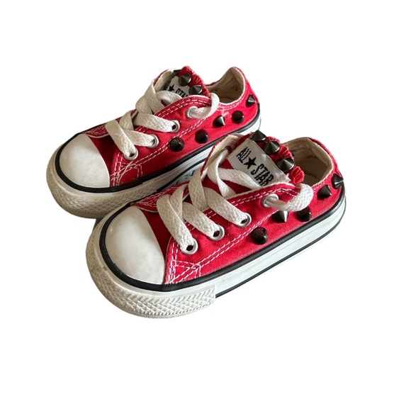 Converse All Star Low for Toddlers, Red, Size 5 - Picture 2 of 6